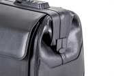 Cliquez sur l’image pour voir les détails du produit :Malette Durasol Rusticana Cuir Veau Noir