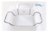 Cliquez sur l’image pour voir les détails du produit :Siège de bain suspendu avec dossier
