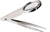 Cliquez sur l’image pour voir les détails du produit :Pince à écharde + loupe