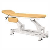 Cliquez sur l’image pour voir les détails du produit :C5535 Table électrique bielle blanche technique 50x188