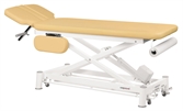 Cliquez sur l’image pour voir les détails du produit :C7535 Table électrique ciseaux blanc technique 50x188