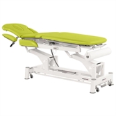 Cliquez sur l’image pour voir les détails du produit :C5531 Table électrique bielle blanche multifonction 62x200