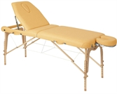 Cliquez sur l’image pour voir les détails du produit :C3616 Table pliante réglable bois naturel 70x186