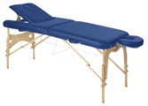 Cliquez sur l’image pour voir les détails du produit :C3610 Table pliante réglable bois naturel 70x186