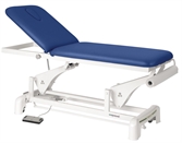 Cliquez sur l’image pour voir les détails du produit :C3523 Table électrique bielle blanche 2 plans T14 62X188