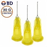 Cliquez sur l’image pour voir les détails du produit :Aiguilles Becton-Dickinson 30G1/2 (0.3x13mm), Jaune
