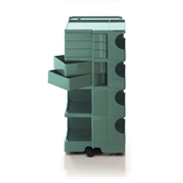 Cliquez sur l’image pour voir les détails du produit :Guéridon Boby verdigris, 5 tiroirs